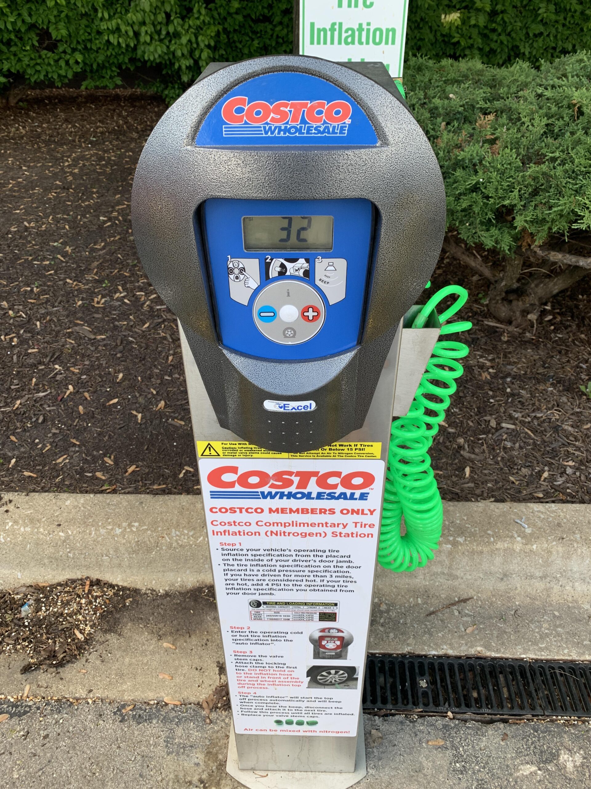 How to Use Tire Inflator at Costco