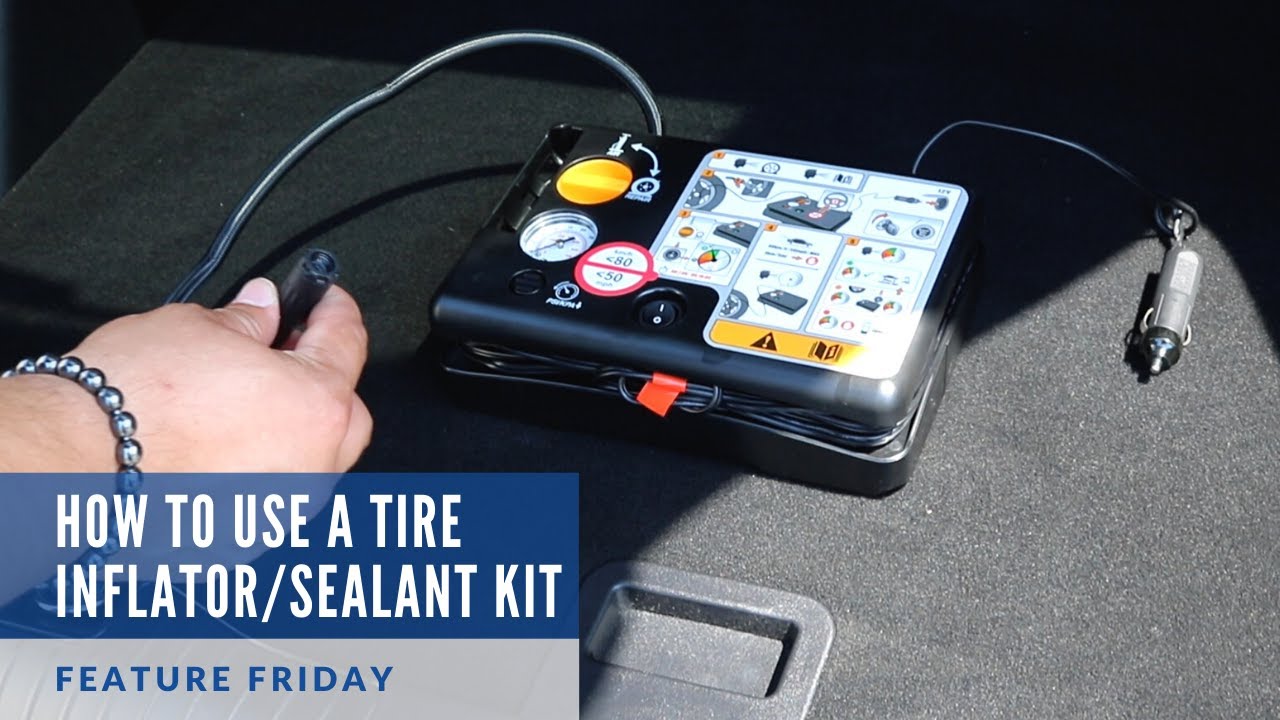 How to Use Tire Inflator Kit