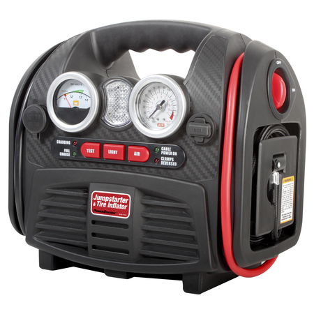 Tire Inflator And Jump Starter