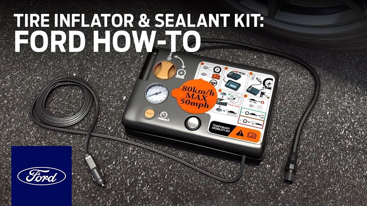 Tire Inflator And Sealant Kit Ford