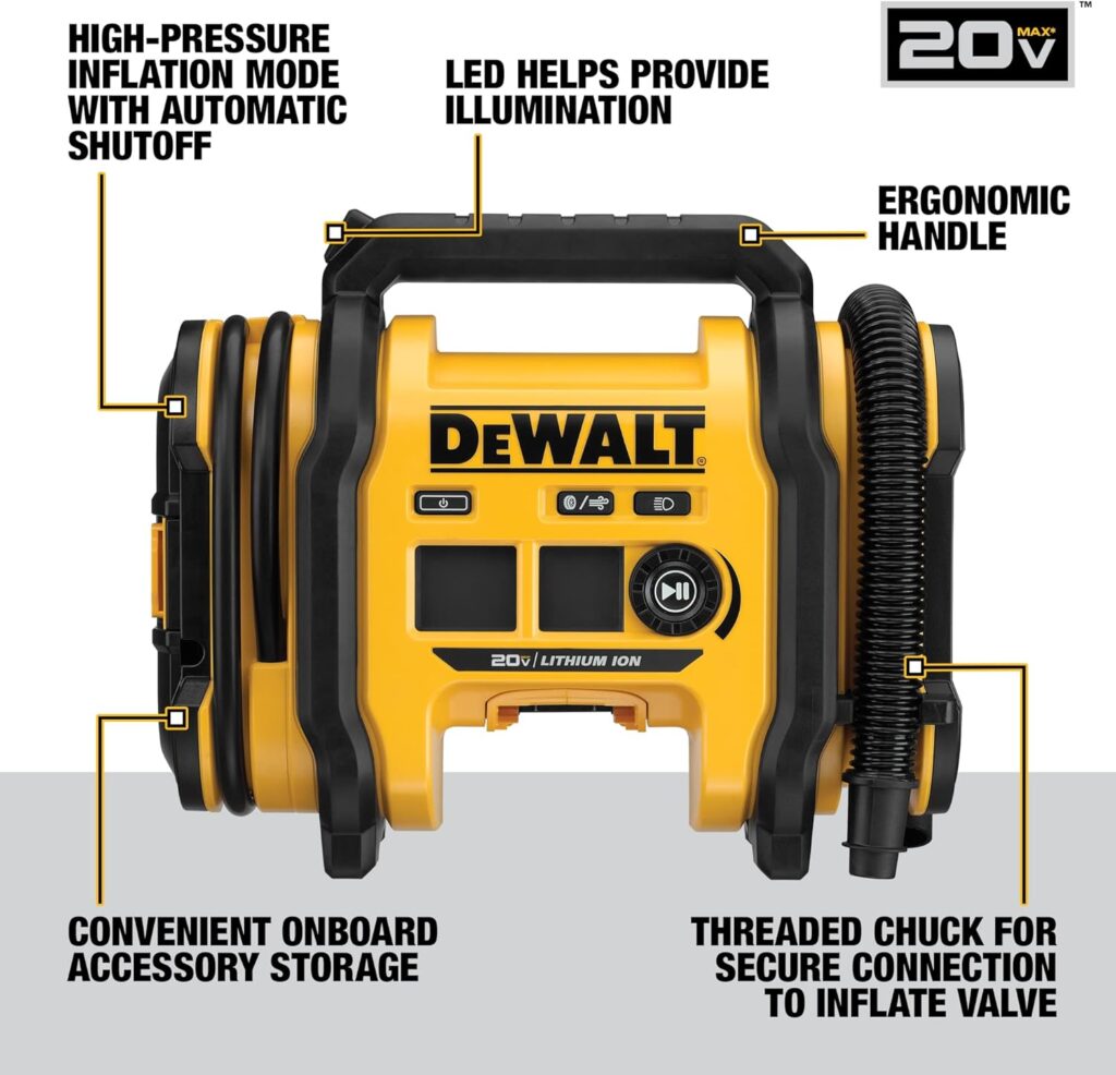 dewalt tire inflator review