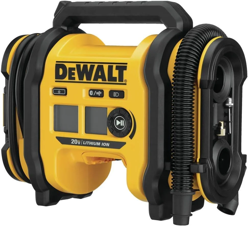 dewalt tire inflator with battery and charger