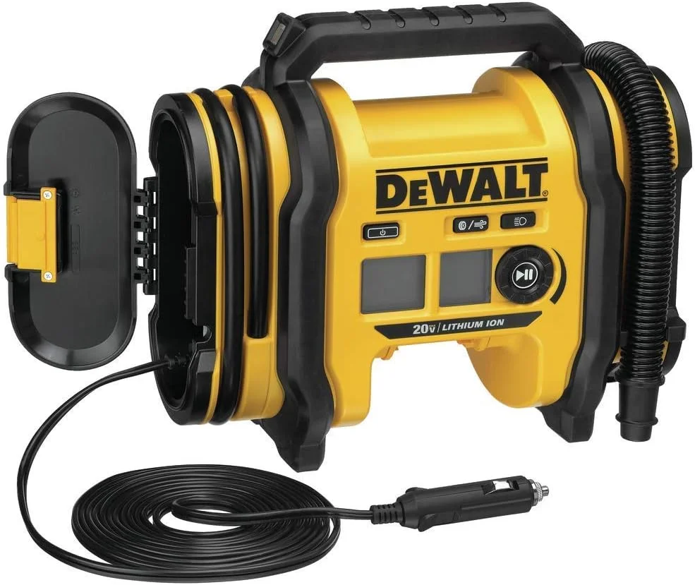 dewalt tire inflator with battery and charger