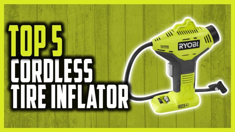 Best Cordless Tire Inflators